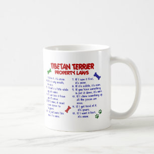 TIBETANA TERRIERegendomlagar 2 Kaffemugg