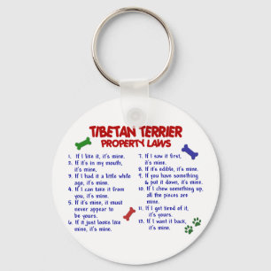 TIBETANA TERRIERegendomlagar 2 Nyckelring