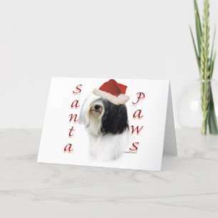 Tibetana TerrierSanta tassar Helgkort