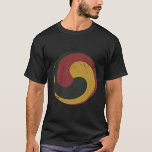 Tibetansk bon buddhist Gankyil Symbol T Shirt