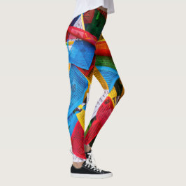 Tibetansk bön flaggor - Tibet Leggings