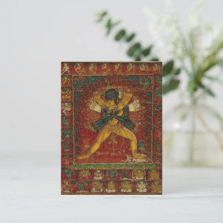 Tibetansk buddhism Gudomen Kalachakra Vykort