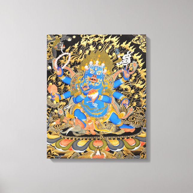 Tibetansk buddistisk konst canvastryck (Framsida)