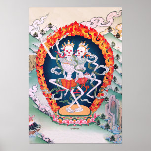 Tibetansk buddistisk konst Poster