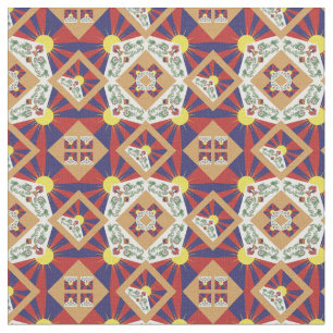 Tibetansk Flagga och Trendig Tibet Fabric mode GLD Tyg