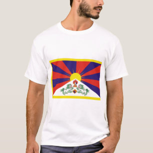 Tibetansk Flagga T Shirt
