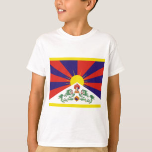 Tibetansk Flagga T Shirt