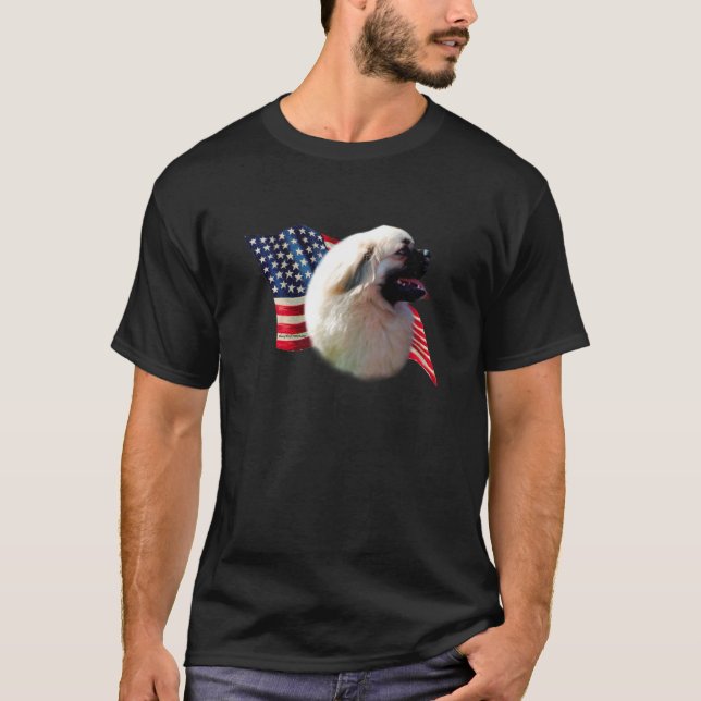 Tibetansk Flagga Tee (Framsida)