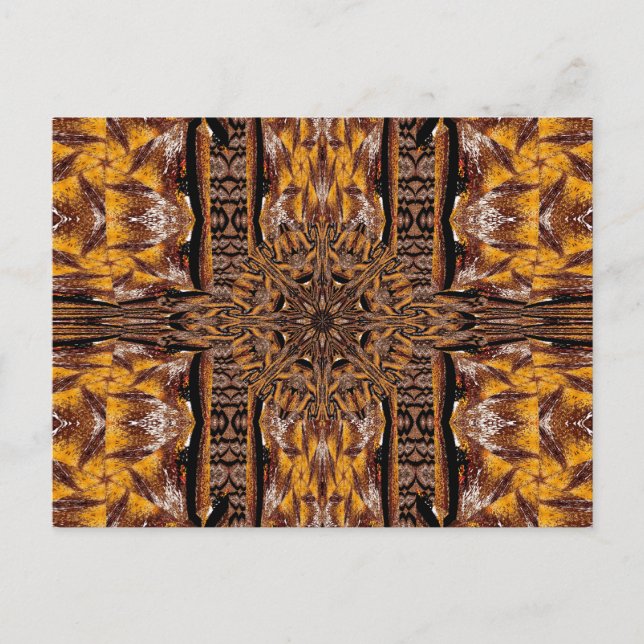 TIBETANSK GULD LOTUS 8 VYKORT (Framsida)