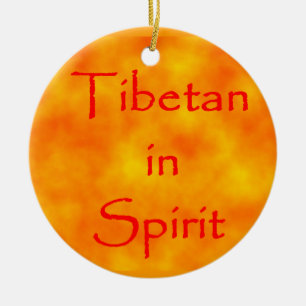 Tibetansk i spritcirkelns ornament