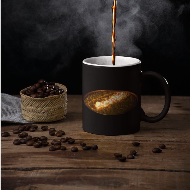 Tibetansk lampa av smör benporslin mugg (Skapare uppladdad)