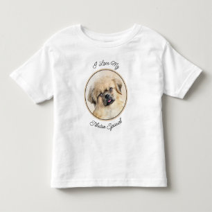 Tibetansk målning - Cute Original Hund Art T Shirt