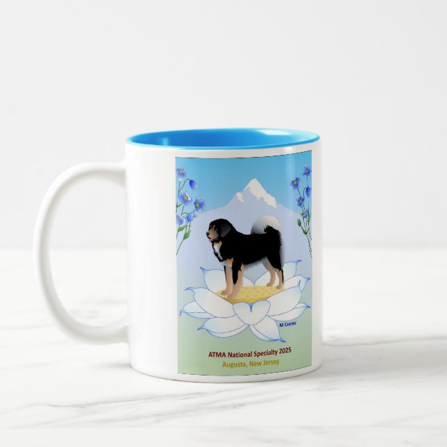 Tibetansk Mastiff 2025 Specialkaffe Mugg (Vänster)