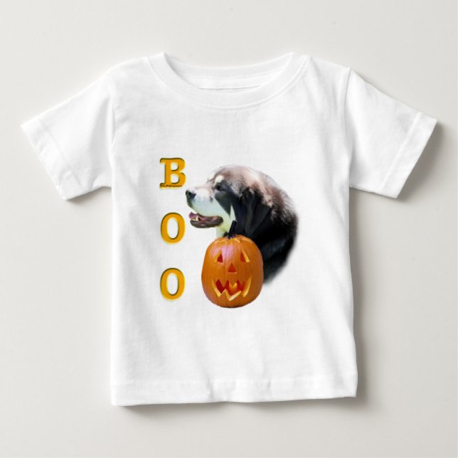 Tibetansk Mastiff Boo Tee Shirt (Framsida)