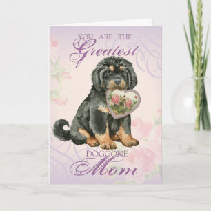 Tibetansk Mastiff Heart Mamma Kort