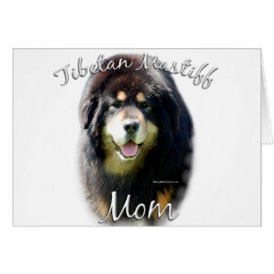 Tibetansk Mastiff Mamma 2 Hälsningskort