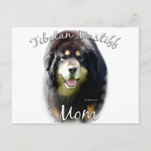 Tibetansk Mastiff Mamma 2 Vykort