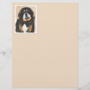 Tibetansk Mastiff Painting - Cute Original Hund Ar
