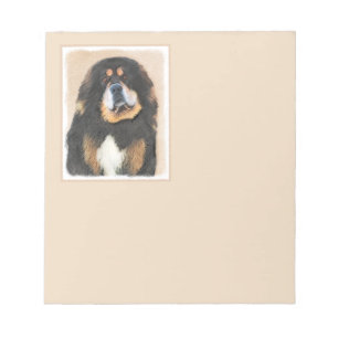 Tibetansk Mastiff Painting - Cute Original Hund Ar Anteckningsblock