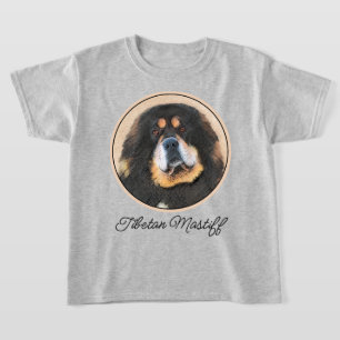 Tibetansk Mastiff Painting - Cute Original Hund Ar T Shirt