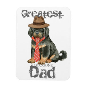 Tibetansk Mastiff Pappa Magnet