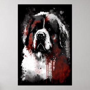Tibetansk Mastiff Porträtt Poster