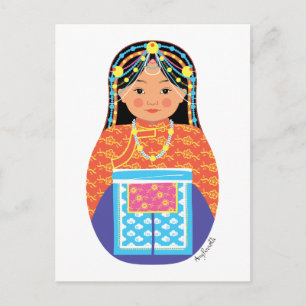 Tibetansk Matryoshka vykort
