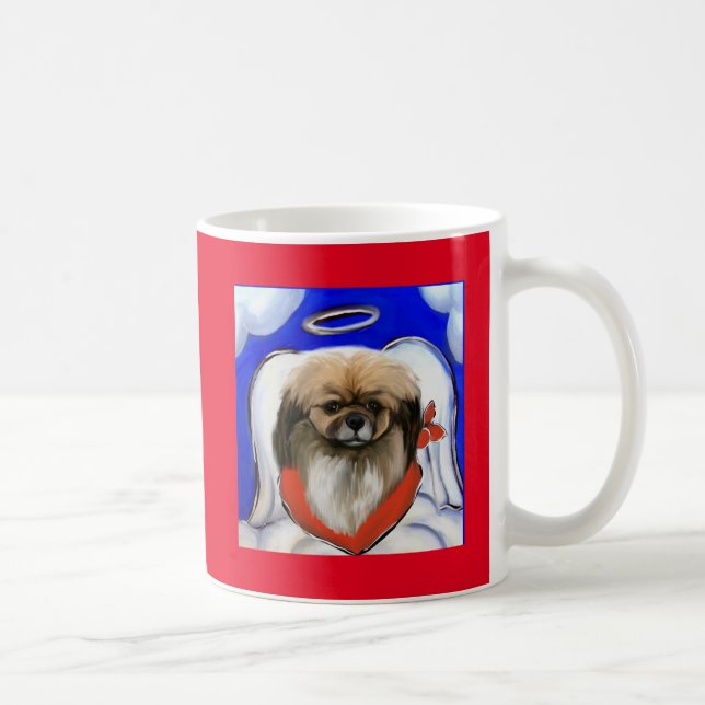 Tibetansk Spaniel Kaffemugg (Höger)