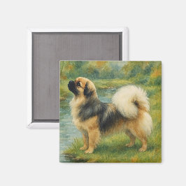 Tibetansk Spaniel Magnet
