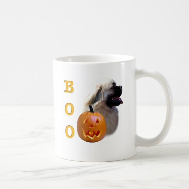 Tibetansk spanjor Boo Kaffemugg (Höger)