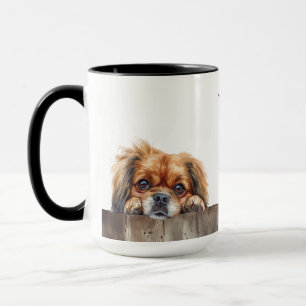 Tibetansk spanjor Hund Mugg