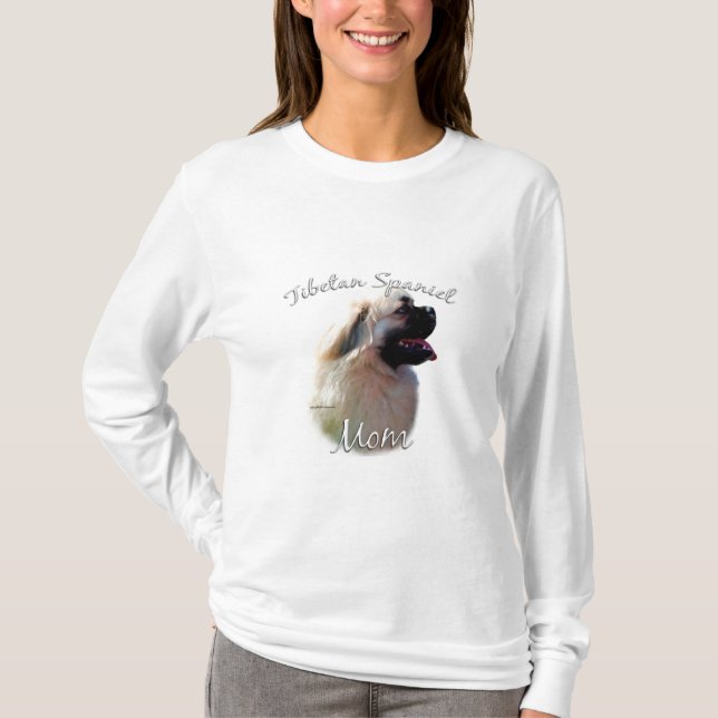 Tibetansk spanska Mamma 2 T Shirt (Framsida)
