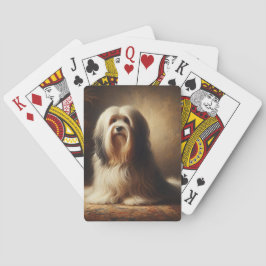 Tibetansk terrier casinokort