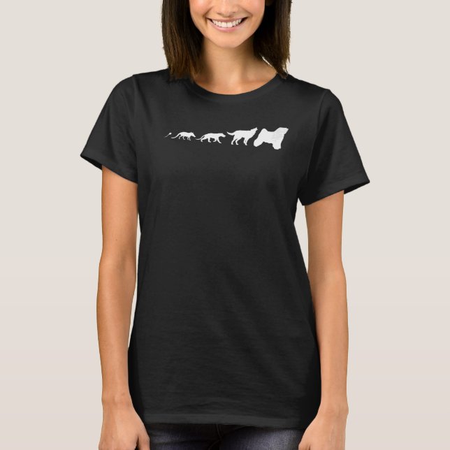 Tibetansk Terrier Hund aveln 12 T Shirt (Framsida)