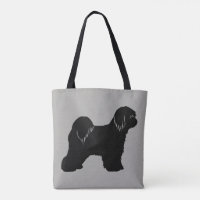 Tibetansk Terrier Hund aveln Silhouette