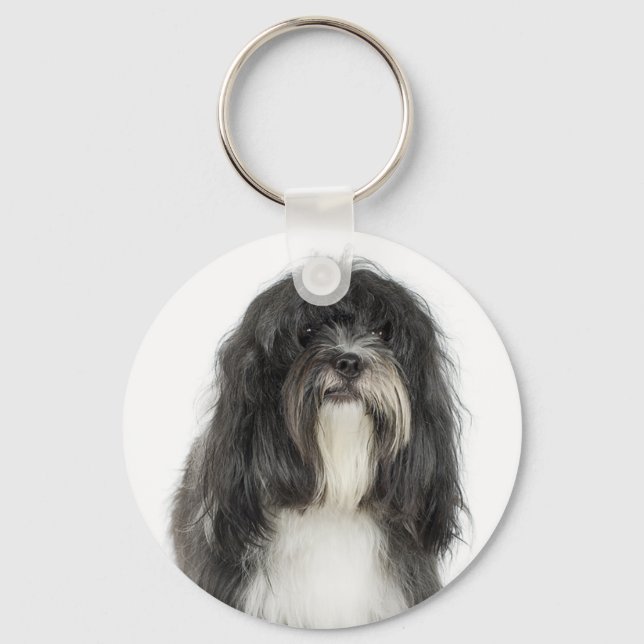 Tibetansk terrier nyckelring (Framsida)