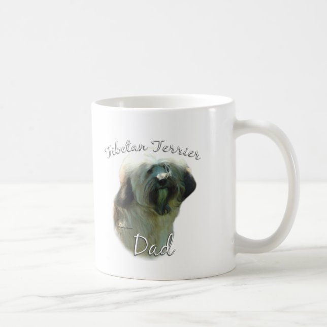 Tibetansk Terrier Pappa 2 Kaffemugg (Höger)