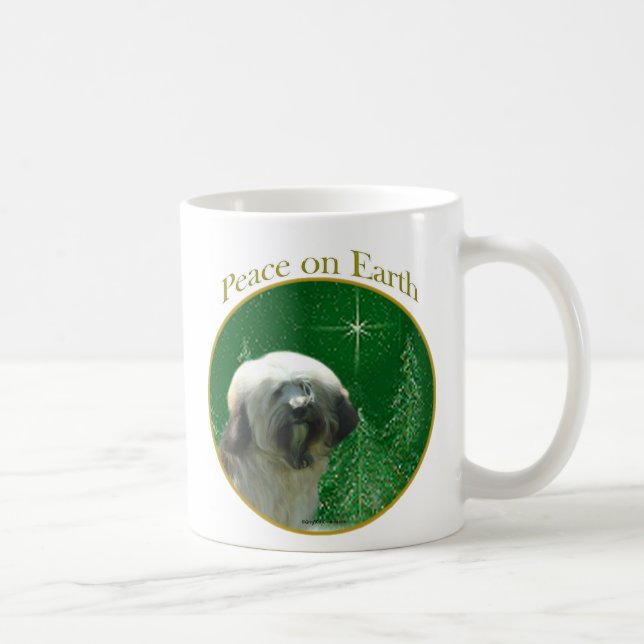 Tibetansk terrier Peace Kaffemugg (Höger)