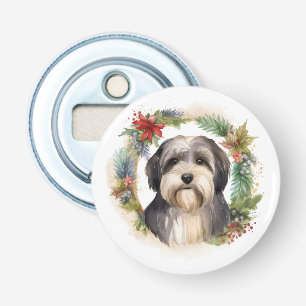 Tibetansk terrier-Valp för julkrans Flasköppnare