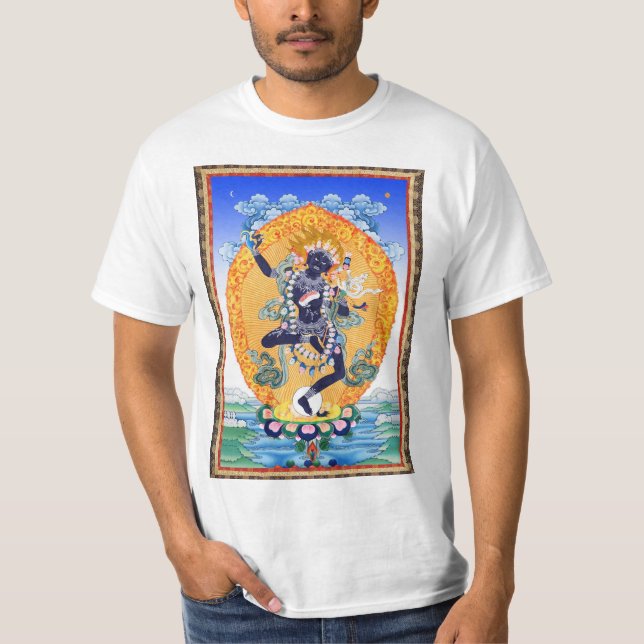 Tibetansk Thangka Vajravarahi Nairatmya T Shirt (Framsida)