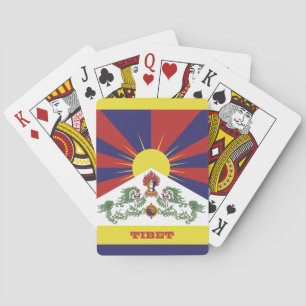 Tibetanska Flagga, tibetanska spelkort