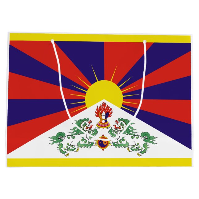 Tibetanska flaggan (Baksidan)