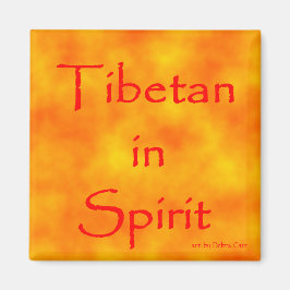 Tibetanska i spritmagneter magnet