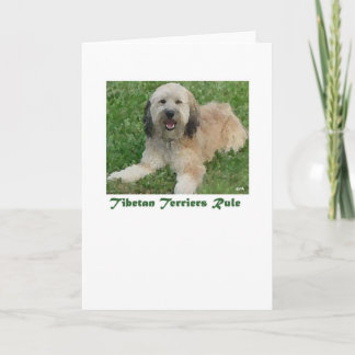 Tibetanskt noteringskort kort