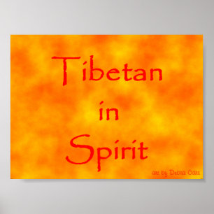 Tibetant i Ande-Affisch Poster