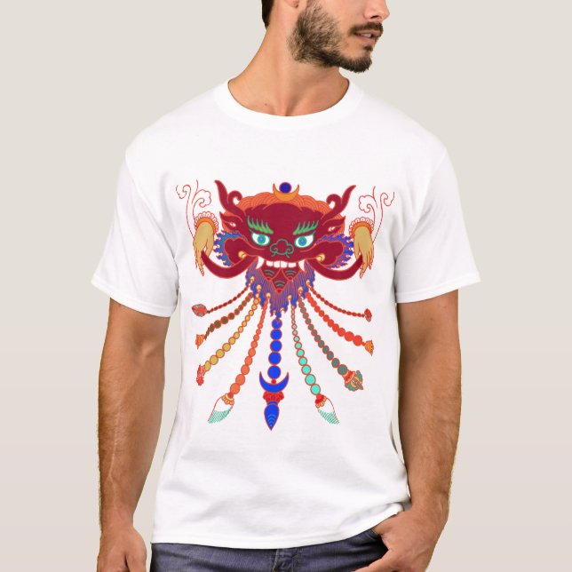 tibetant maskera tolkningen tee (Framsida)