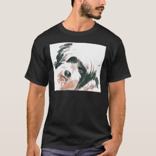 Tibetant Terrierporträtt Tee