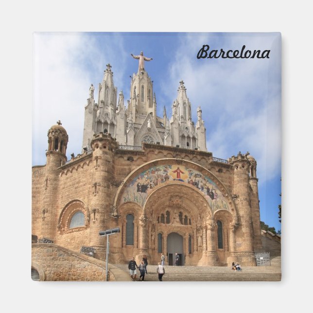 Tibidabo-kyrkan, Barcelona Magnet (Framsidan)