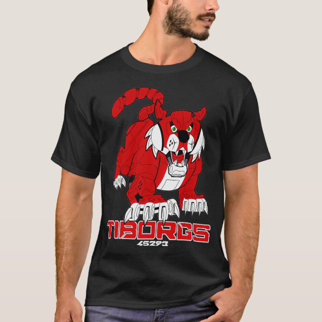 Tiborgs Robotics Team T Shirt (Framsida)