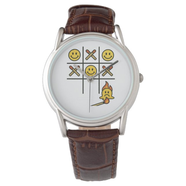 Tic Tac Toe Armbandsur (Framsida)